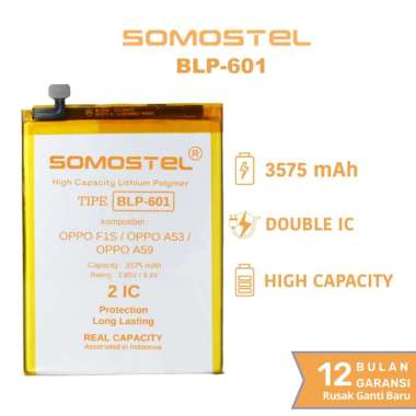 Somostel - Baterai BLP601 F1S / A53 / A59