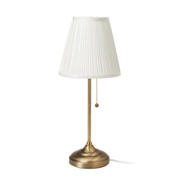 Ikea Arstid Lampu Meja kuningan