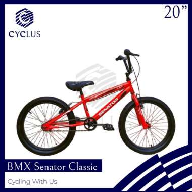 Sepeda BMX Senator Classic 20 Inch Anak Laki Laki Perempuan Classic Simple Murah