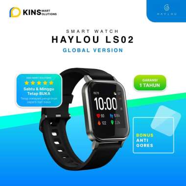 Jual Xiaomi Haylou LS02 Smartwatch 1.4 inch Screen Display