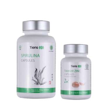 Jual Weight Gain zinc 20    kapsul spirulina 10 kapsul
