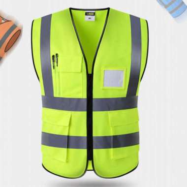 â Reflective Vest Work Safety Waterproof Sleeveless
