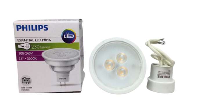 LED MR16 3W (3000K/ Kuning) Philips Kuning