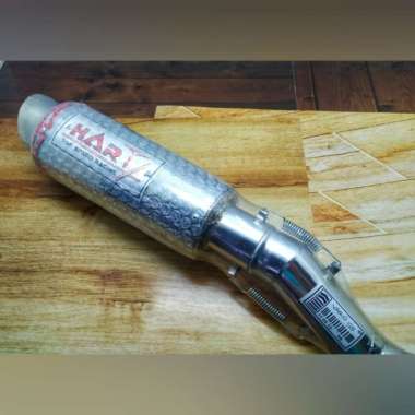 KNALPOT RACING VARIO 125 FI HAR TOP SPEED RACING Silver