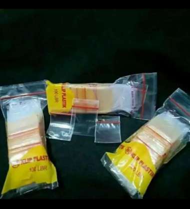 Jual plastik klip 5x8 ZIPLOCK zipper obat serbaguna Online