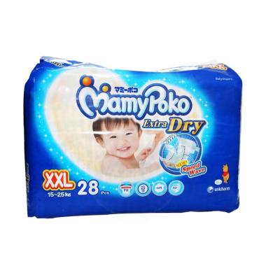 Jual Mamypoko Extra Dry Popok Sekali Pakai [XXL/28pcs