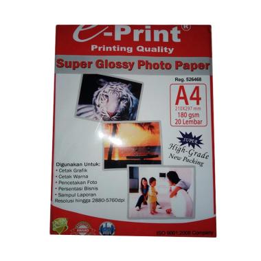 Jual E-Print Magnetic A4 Photo Paper Kertas Foto [650 gsm