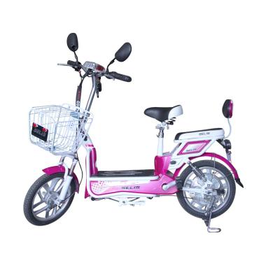 Jual Selis Type Cendrawasih Sepeda Listrik - Pink Online