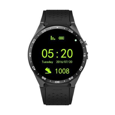 Jual Cognos KW88 WiFi Smartwatch - Hitam [3G/ Android 5.1 