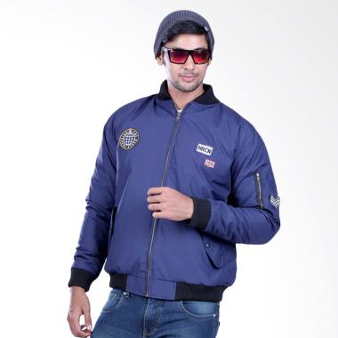 jual hurricane bomber kasual h jacket pria blue 2083 harga kualitas terjamin jual hurricane bomber kasual h jacket pria blue 2083 harga kualitas terjamin