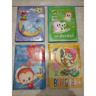 Buku Diary Fancy Motif