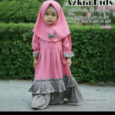 Jual Gamis Kids Azkia Fashion Anak Terbaru Model Terbaru - Harga Murah