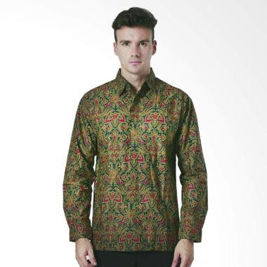 jual aamir kinsler batik lengan panjang kemeja pria hijau bk142p harga kualitas jual aamir kinsler batik lengan panjang kemeja pria hijau bk142p harga kualitas