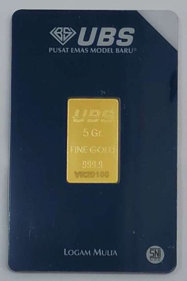 Jual Emas Antam Logam Mulia 100 Gram Ubs Model Terbaru Asli - Harga