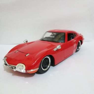 Modèle Réduit 1:24 Toyota 2000GT Rouge 1967 – Jada JDM Tuners – Neuf En Boîte