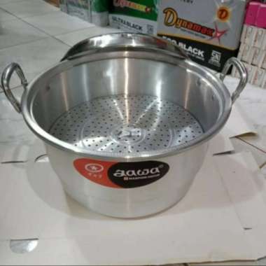 Panci Langseng Kukus - Dandang - Steamer 30 cm Jawa - Eagle - Eagle ORI 100% Multicolor