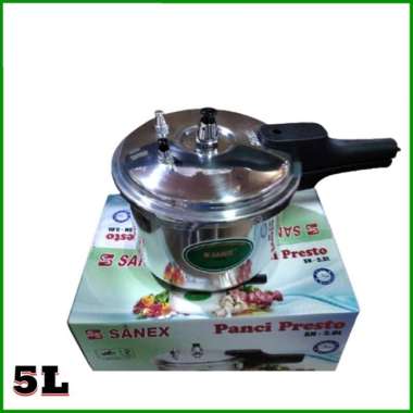 PANCI PRESTO 5 LITER SANEX STAINLESS PANCI SANEX 5 LITER PRESTO ORI 100% Multicolor