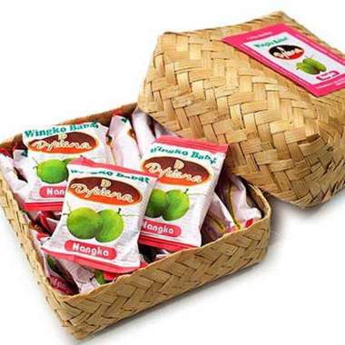 Wingko Babat Dyriana Makanan Khas Semarang 1 Besek isi 20 [Campur / Mix] Besar