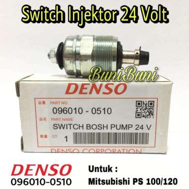 Denso Switch Injektor Bosh Pump 24V/ Bospom Mobil Truk PS 100 - 120 24 Volt