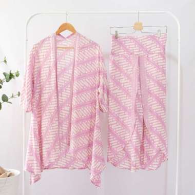 Jual ONE SET BATIK WANITA OUTER+KULOT OUTER BATIK KULOT BATIK WANITA