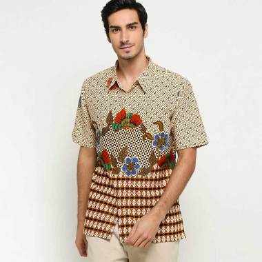 Jual Batik Trusmi Kemeja Batik Pria [KM] Online Agustus
