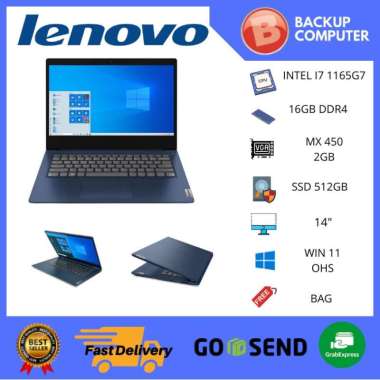 LENOVO IDEAPAD SLIM 5I 14ITL05 I7 1165G7 16GB 512GB SSD - ABYSS BLUE