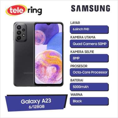 Jual Samsung Galaxy A23 6 128 Black Original, Murah & Diskon September