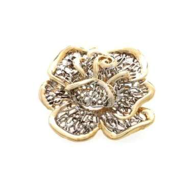1901 Jewelry Bros Jilbab Bunga 2073 Lapis Emas