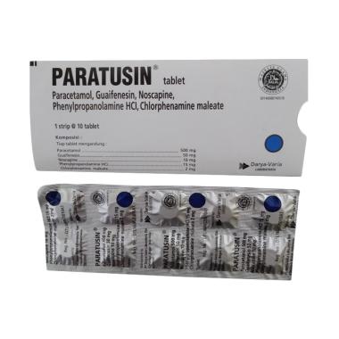 Daftar Harga Obat Flu Dan Batuk Paratusin Terbaru April  