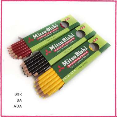 Jual Pensil Dermatograph Mitsubishi Original Murah - Harga Diskon April