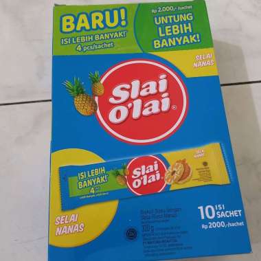 Biskuit Slai Olai (10 pcs x 32gram) Slai Olai Nanas