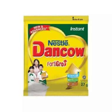 susu dancow fortigro sachet 27gr