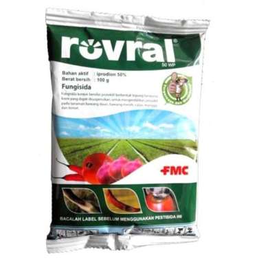 Fmc Rovral 50 Wp Fungisida Kontak 100 Gram