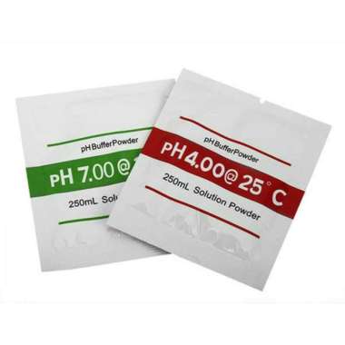 Satu Set Serbuk Untuk Kalibrasi Ph Meter , Ph 4,01 Dan Ph 6,86
