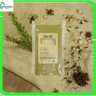 DAUN MINT BUBUK 100 GRAM - Mentha - MURNI