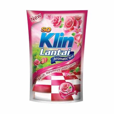 Jual SO KLIN Pembersih Lantai Ungu Pouch 800 mL