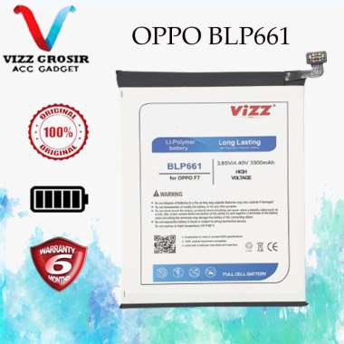 Vizz BLP661 Baterai for OPPO F7 [Original]