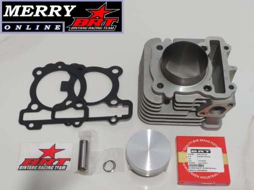 Promo 1002 Dan 1004 Paket Bore Up BRT Mio J / X Ride / Fino / Jupiter Z1 Blok Piston Blok Only 130cc