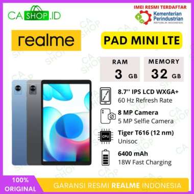 Jual Realme Tab Mini Lte Spesifikasi Original, Murah & Diskon Harga Mei ...