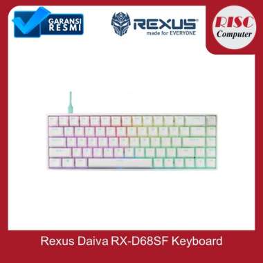 Jual Rexus Keyboard Gaming Mechanical Daiva D68 Original Murah - Harga ...