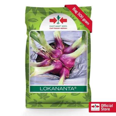 Benih Bawang Merah LOKANANTA 500 Gram - Cap Panah Merah Seluruh Indonesia