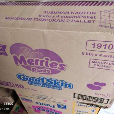 Jual Pampers Merries M 50 Karton Terbaik Januari 2023 - Harga Murah ...
