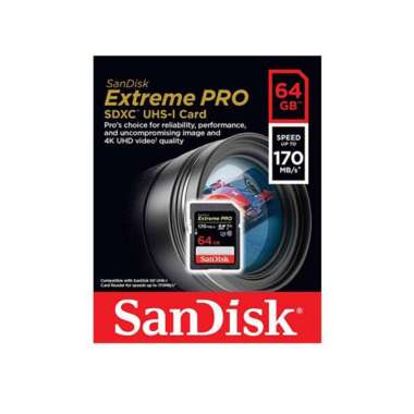 Jual SanDisk Extreme Pro SDXC UHS-II Card [128 GB] Online