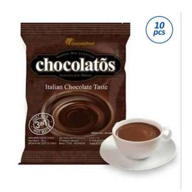 Jual Chocolatos Choco Drink Minuman Bubuk 10 Sachet Termurah - Harga ...