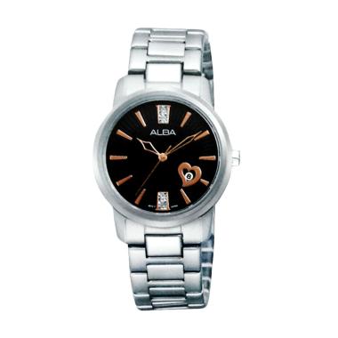 Alba AH7D43 Stainless Steel Jam Tangan Wanita - Silver Silver