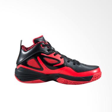 Jual PEAK George Hill Sepatu Basket - Black Red E51301A