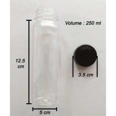 Botol Kale 250 ml / Botol Plastik 250 ml