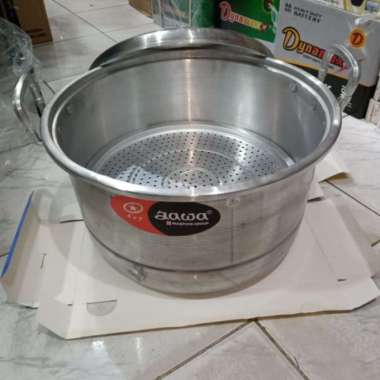Panci Langseng Kukus - Dandang - Steamer 36 cm Jawa - Eagle - Eagle ORI 100% Multicolor