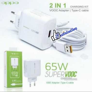 Jual Charger Oppo Reno 4 5 Super Vooc 30watt USB Type C di Seller Best