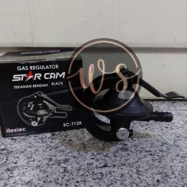 Regulator gas LPG Star Cam / kepala gas elpiji tekanan rendah ORIGINAL 100 % Multicolor